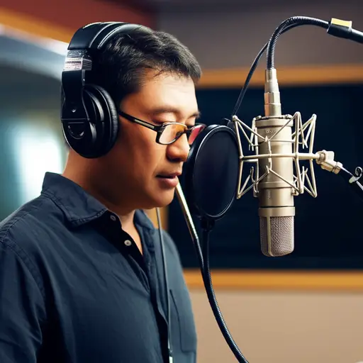 那位演员深沉的嗓音非常适合旁白。