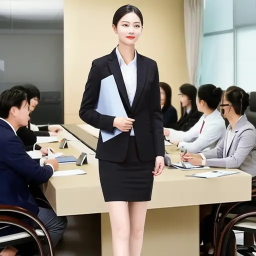 她参加重要会议时总是穿得很得体。