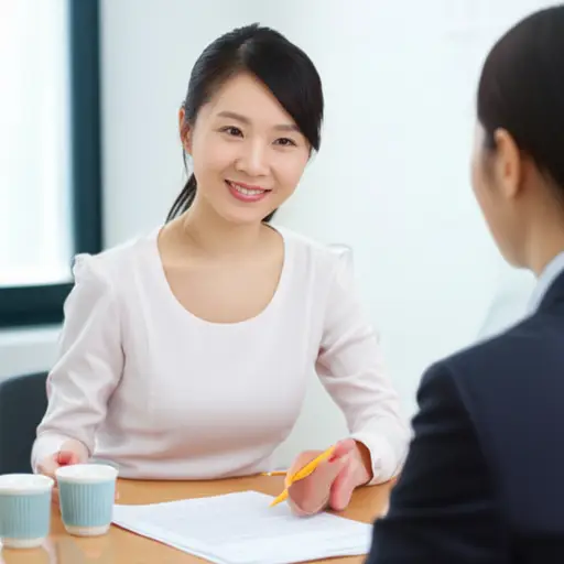 她问我是否有兴趣为她工作。