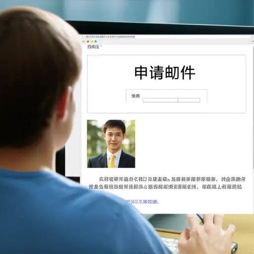 记得把你的照片附加到申请邮件里。