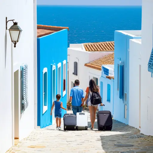 我们年复一年地去法国同一个地方度假。