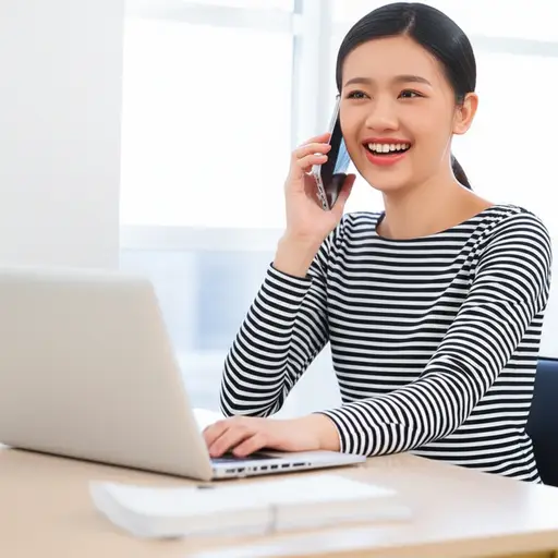 我关闭了电脑，然后打电话给我妈妈告诉她这个好消息。