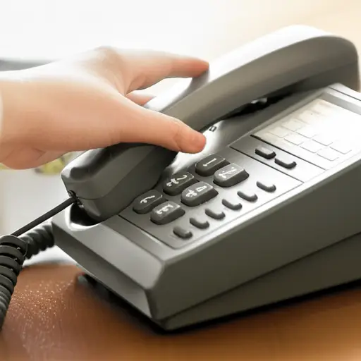 你能接一下电话吗？