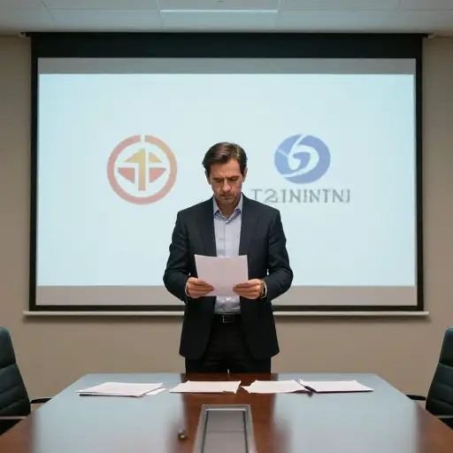 他带着两家公司之间诸多历史积怨来参加谈判。