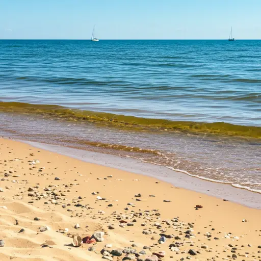 波罗的海沿岸有许多美丽的沙滩。
