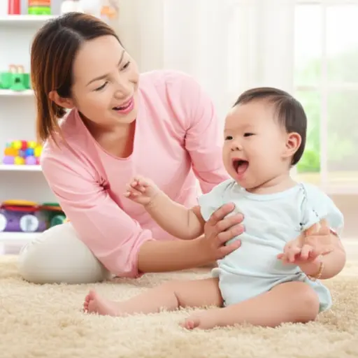 儿童通常在第二年学会说话。