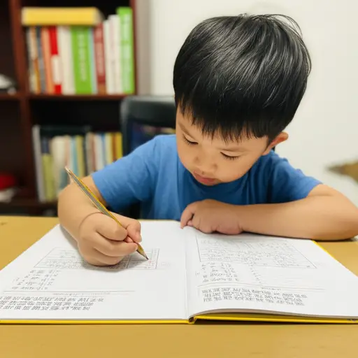 我儿子的老师说他作业经常粗心马虎。