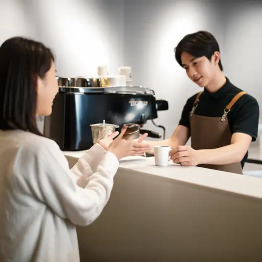 请给我一杯咖啡。