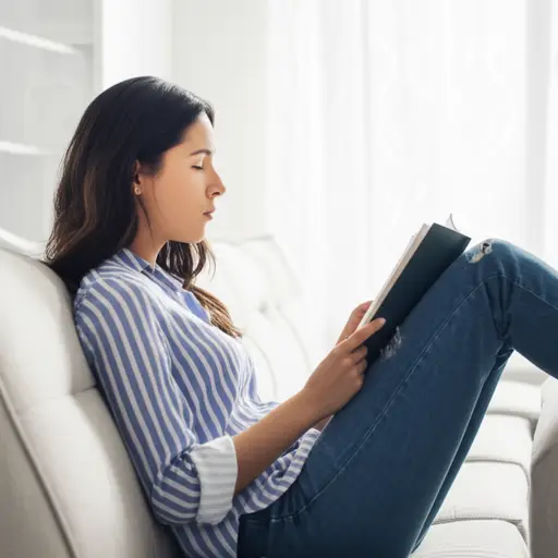 有很多放松的方式，例如，读书。