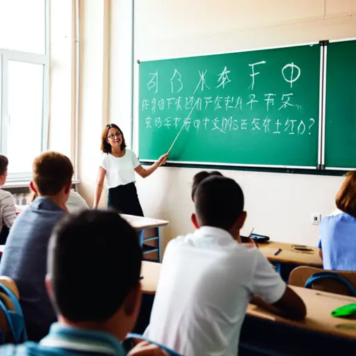 他们在学校学俄语。