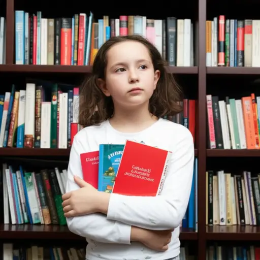 她还没有把那些书还给我。