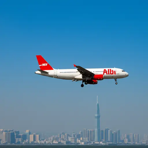 我经香港飞往东京。