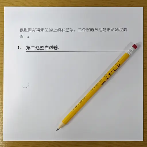 我忘了回答试卷上的第二个问题。