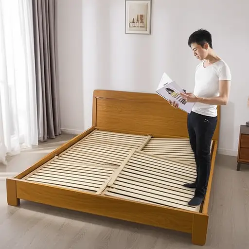 我要买张新床，因为旧床坏了，再说了，它本来也不怎么舒服。