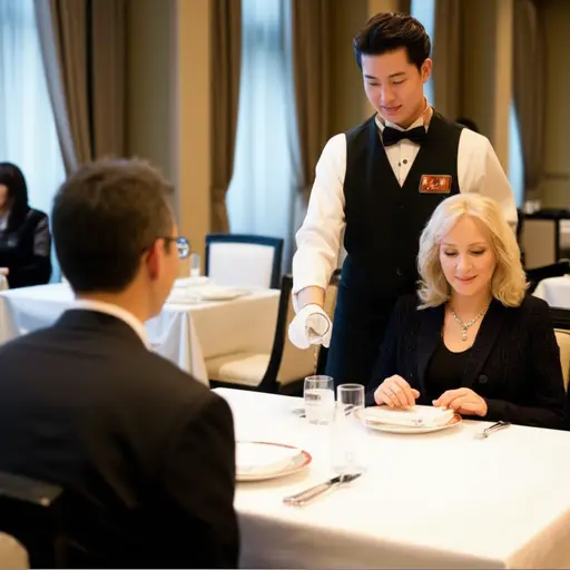 这家餐厅提供优质的服务。