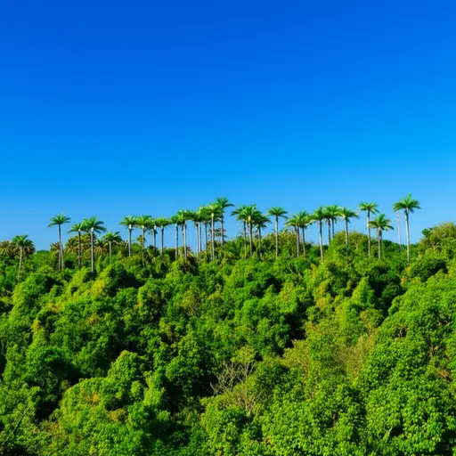 巴西的气候通常是热带的，所以天气很好。