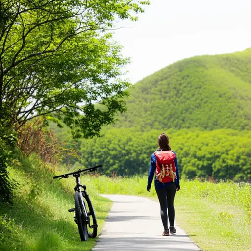 我喜欢户外活动——徒步、骑行，诸如此类。