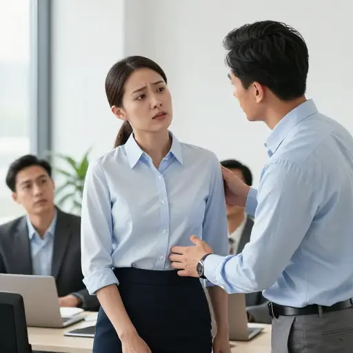 工作场所的性骚扰不是一件小事。