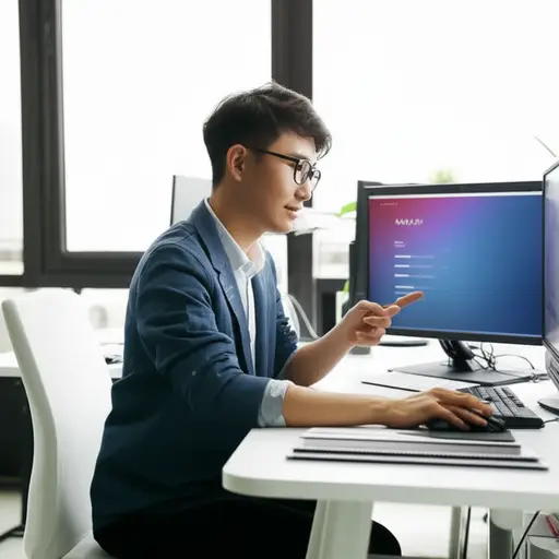 迈克在一家计算机公司工作。