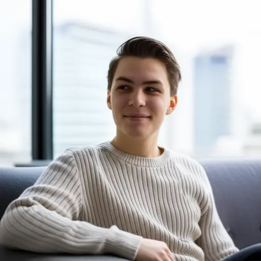 我喜欢一个人待着。