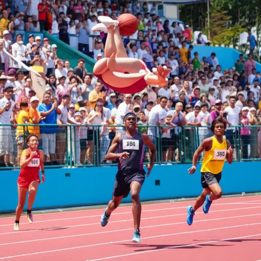 运动员们能做的事情真是令人惊叹，你不觉得吗？