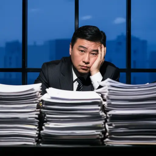 我老板在压力下经常脾气坏。