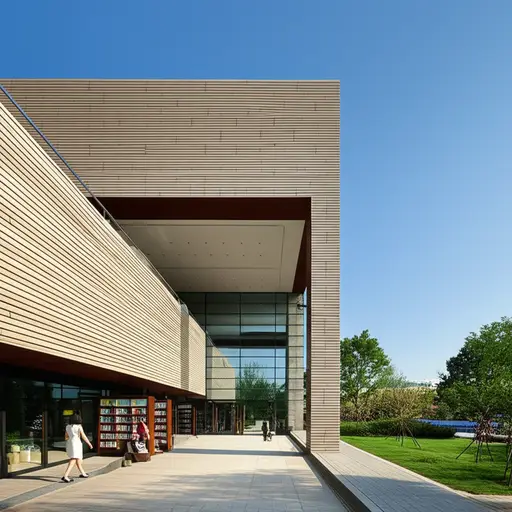 新图书馆将作为社区的文化中心。