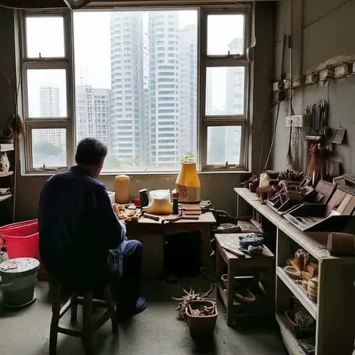 在世界许多地方，传统手工艺正在衰落。