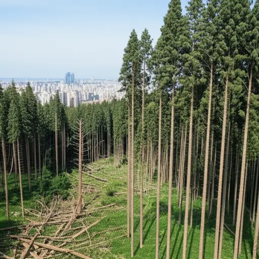 如果没有适当的保护，这些古老的森林可能会永远消失。