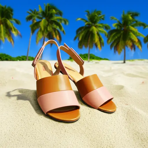这些凉鞋非常适合热天。