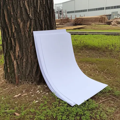 纸通常是由木材制成的。