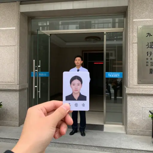 在入口处出示你的身份证。