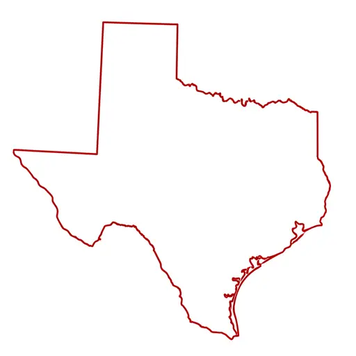 德克萨斯州位于美国的西南部。