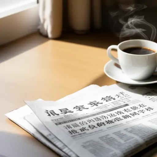 今天早上的报纸带来了一剂坏消息。