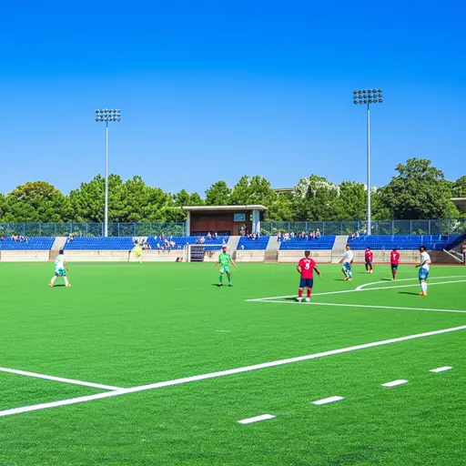 下周有一场足球比赛。