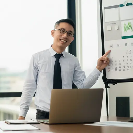 当我们确定了会议日期时，我会告诉你。