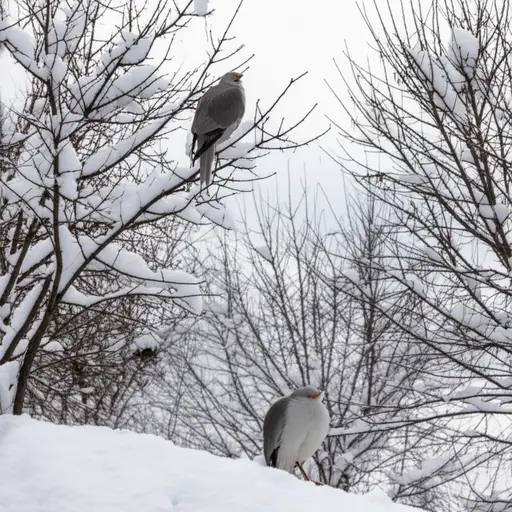 在冬天看到这些鸟是非常罕见的。