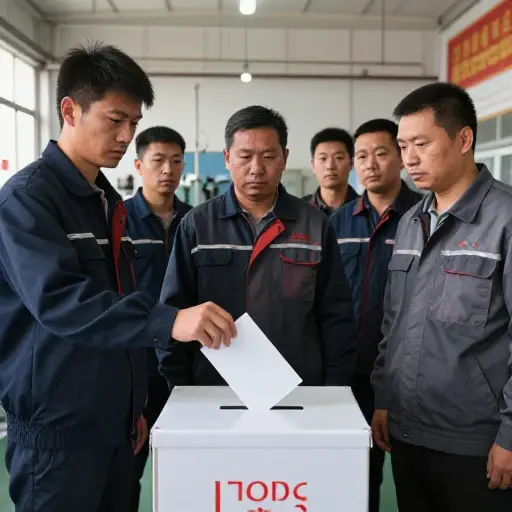 工厂工人投票决定罢工，要求加薪。