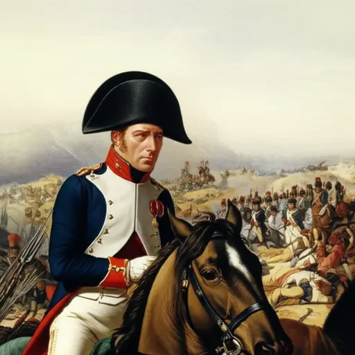 拿破仑在滑铁卢战役中被威灵顿公爵击败。