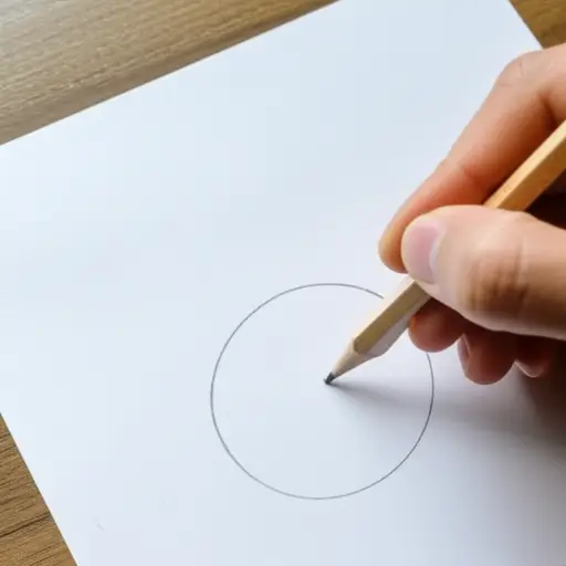 请画一个圆圈。