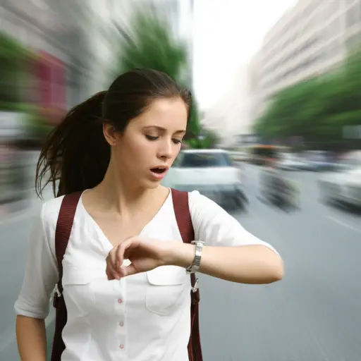 我敢打赌她会迟到。