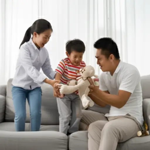 说服孩子们早睡是这个家庭最大的难题。