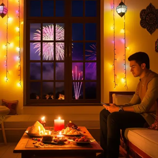 我有排灯节假期，这意味着我将有一整天的空闲时间。