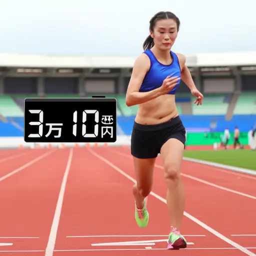 她打破了自己三分钟十秒的记录。