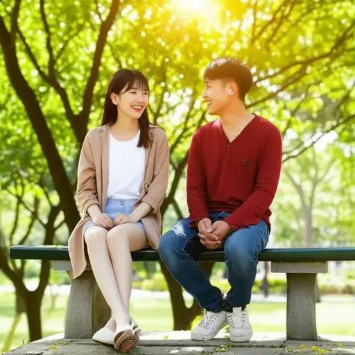 我们很快成了朋友。