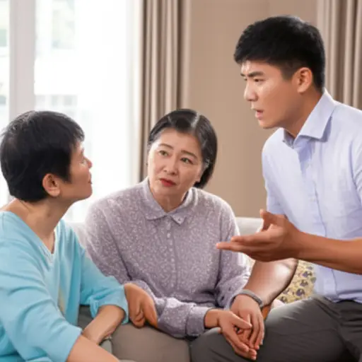 我男朋友和他的父母为我们的关系争吵。