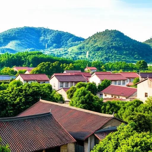 这是一个迷人的小村庄。