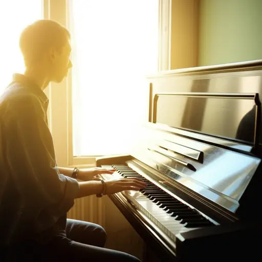 我每周六下午学习弹钢琴。