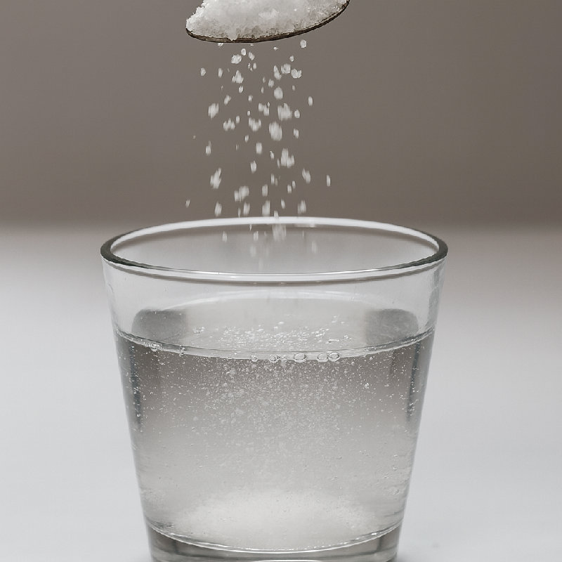 用盐水漱口可以缓解喉咙痛。