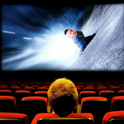 我只看过那部电影一次。